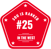 SOU is ranked number 25 in the top public schools in the west